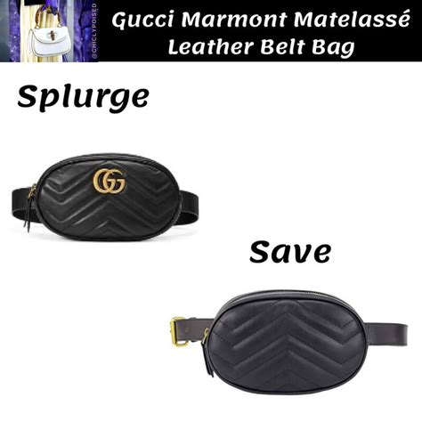 dupe gucci belt bag|off brand gucci belt.